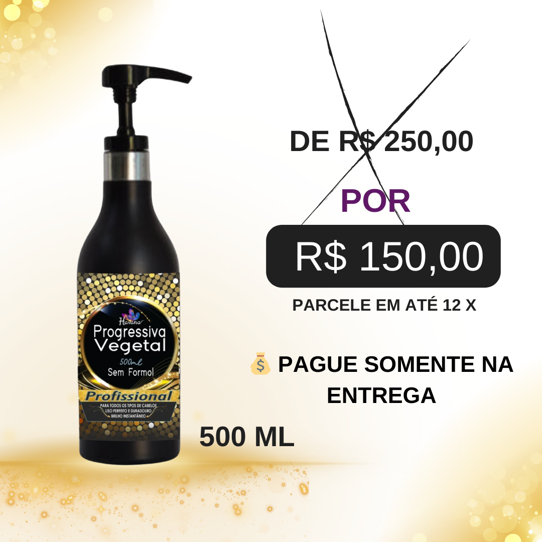 Progressiva Vegetal Havana Creme, frasco de 500 ml